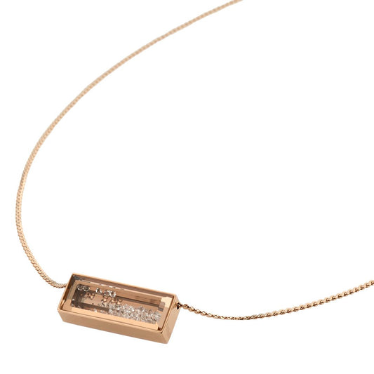 BAZELLE NECKLACE ROSE GOLD