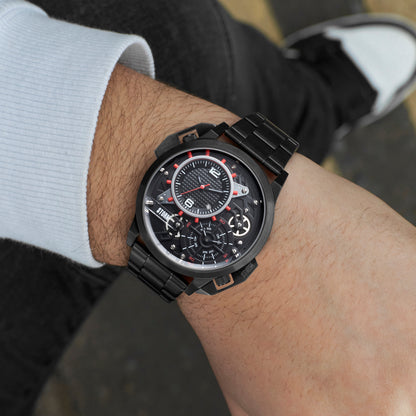 DUALATON SLATE RED WRIST