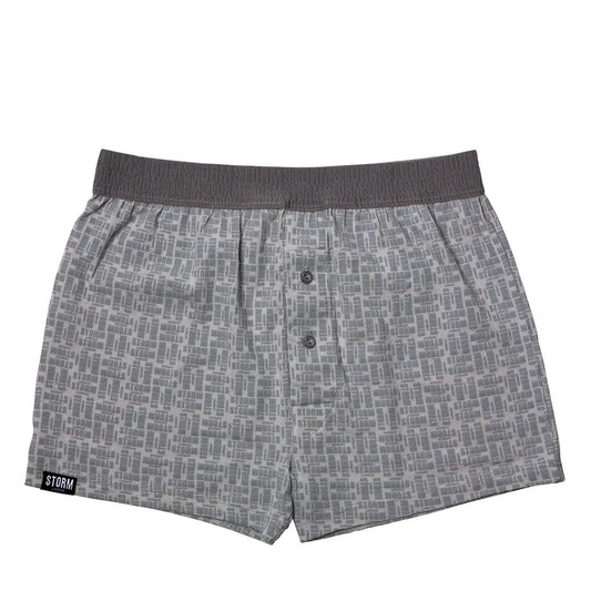 HUW BOXERS GREY M - 6MG0008