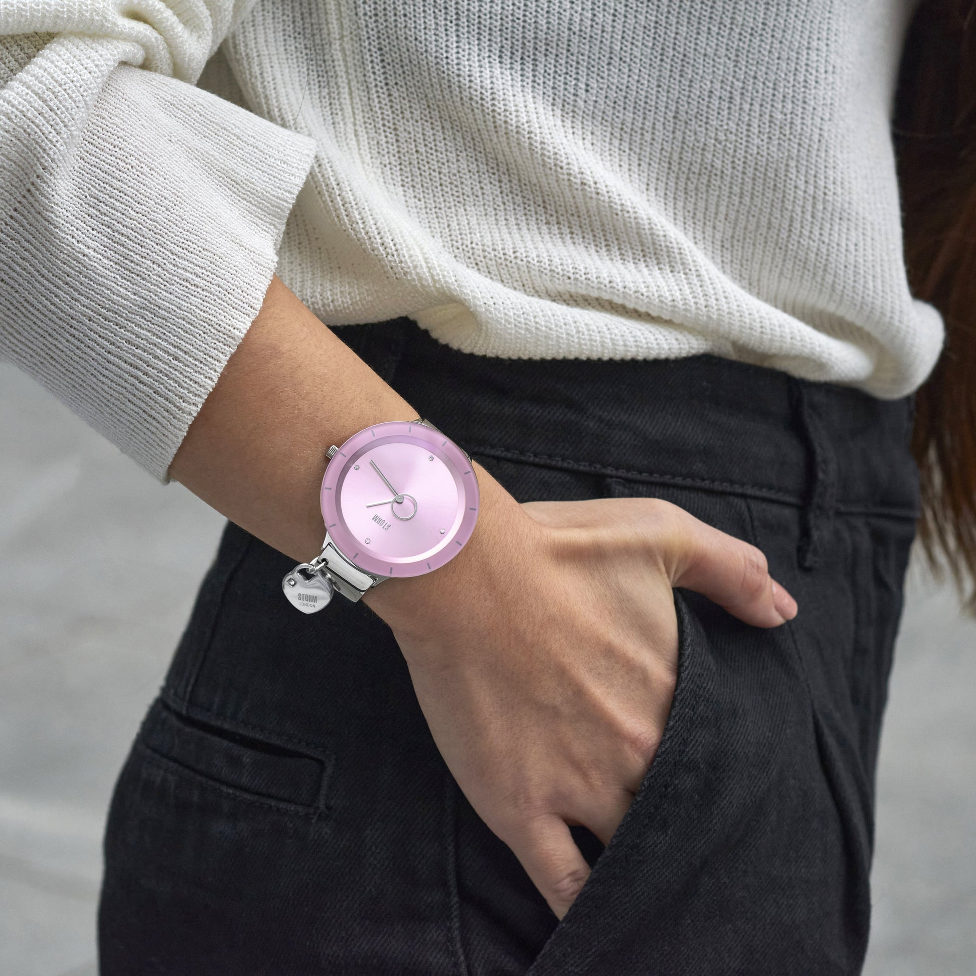 STORM Liana Watch Pink Wrist 1
