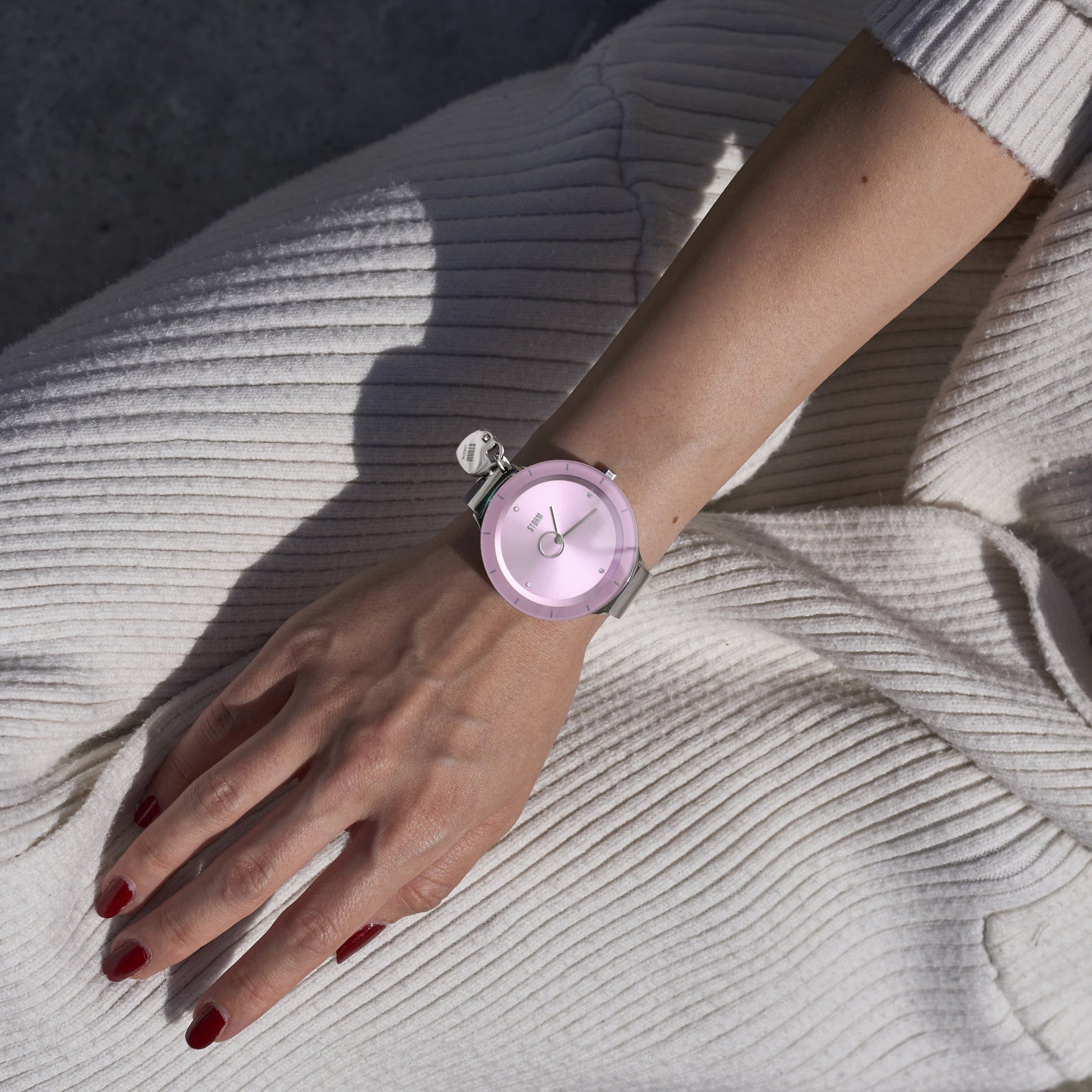 STORM Liana Watch Pink Wrist 2