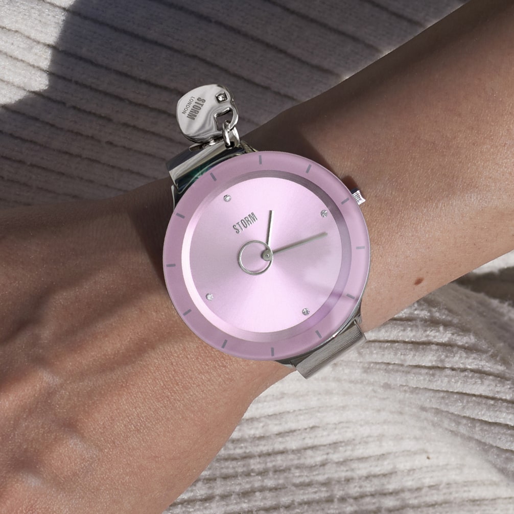 STORM LIANA PINK WATCH WRIST 3