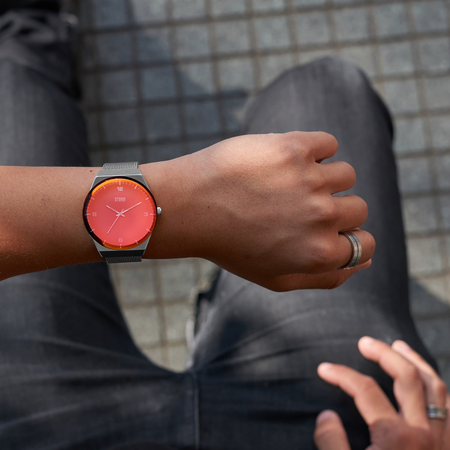 STORM Pinnacle Red Wrist 3