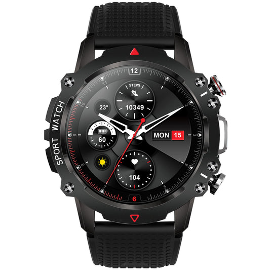 S-HERO SMART WATCH BLACK FRONT
