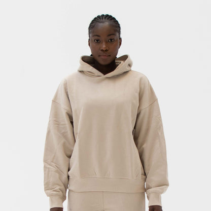 ESSENTIAL OVERSIZED HOODIE SAND