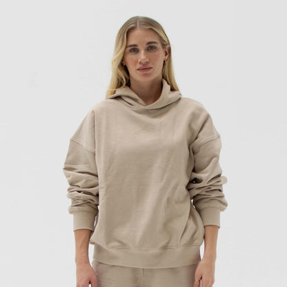 ESSENTIAL OVERSIZED HOODIE SAND