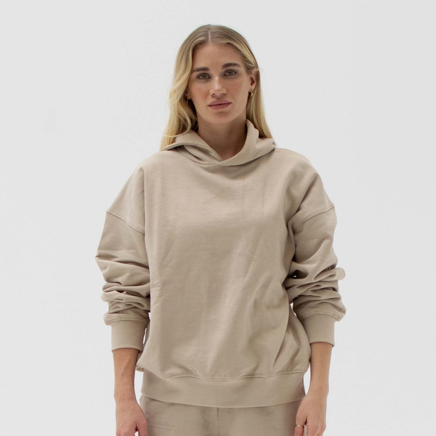 ESSENTIAL OVERSIZED HOODIE SAND