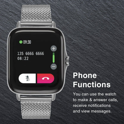 SM2 SMART WATCH MESH BLACK