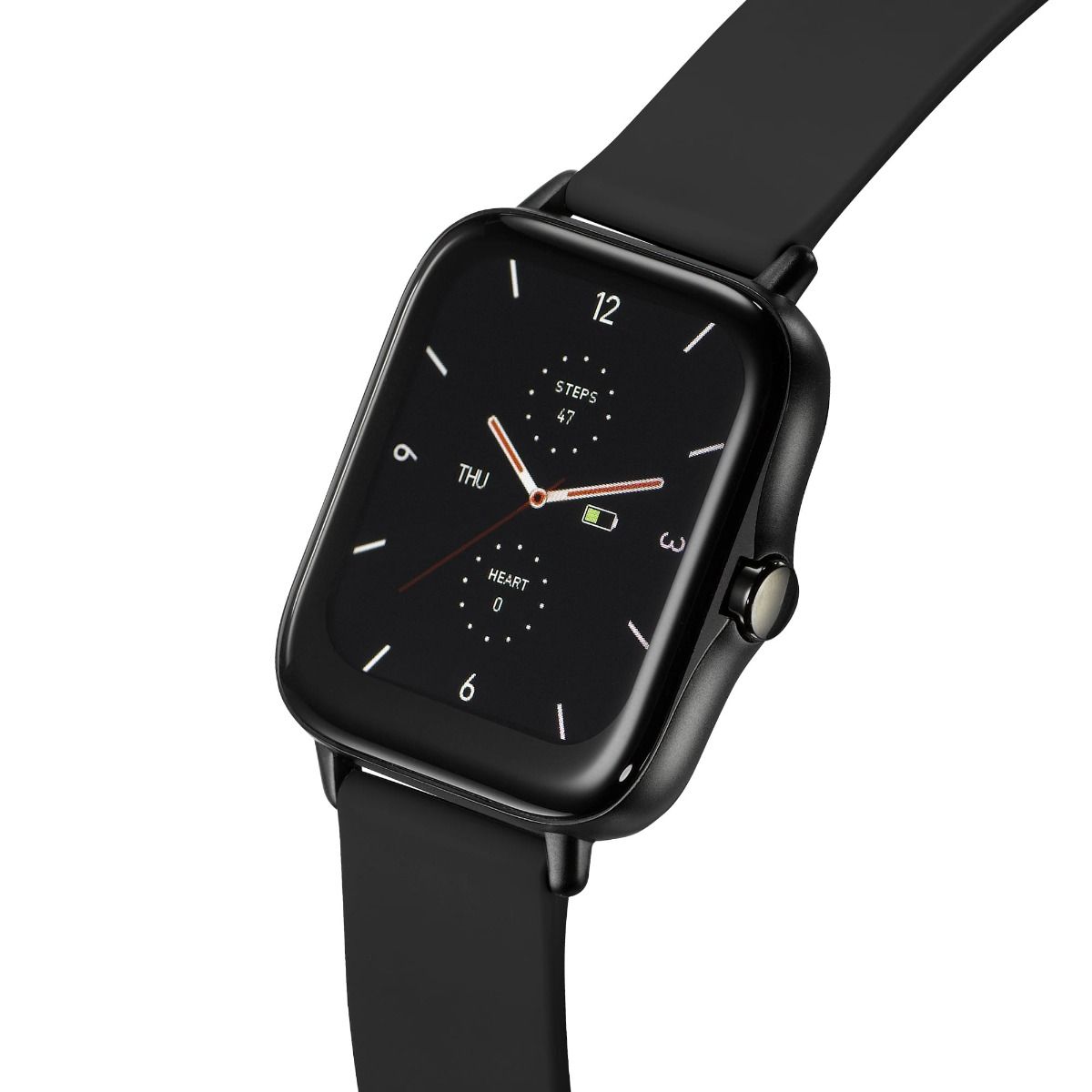 SM2 SMART WATCH SILICON BLACK