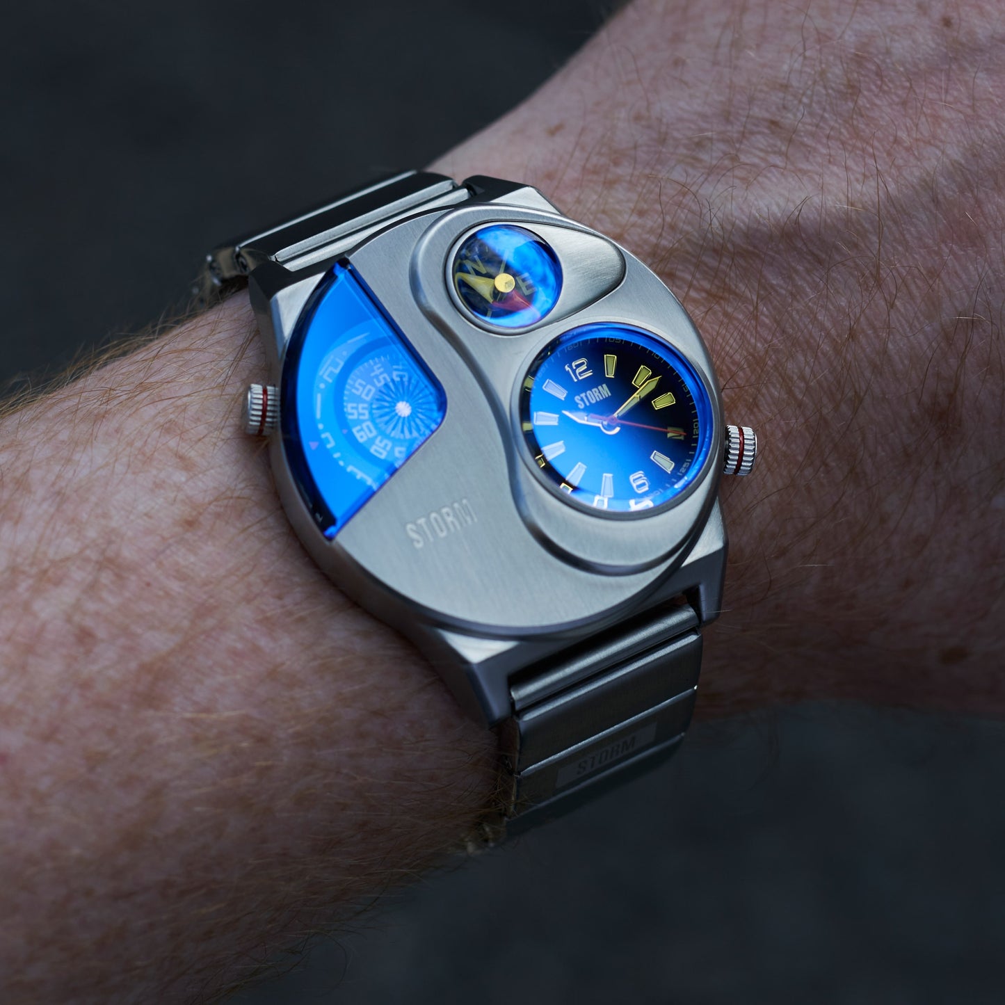STORM NAVITREK LAZER BLUE WRIST