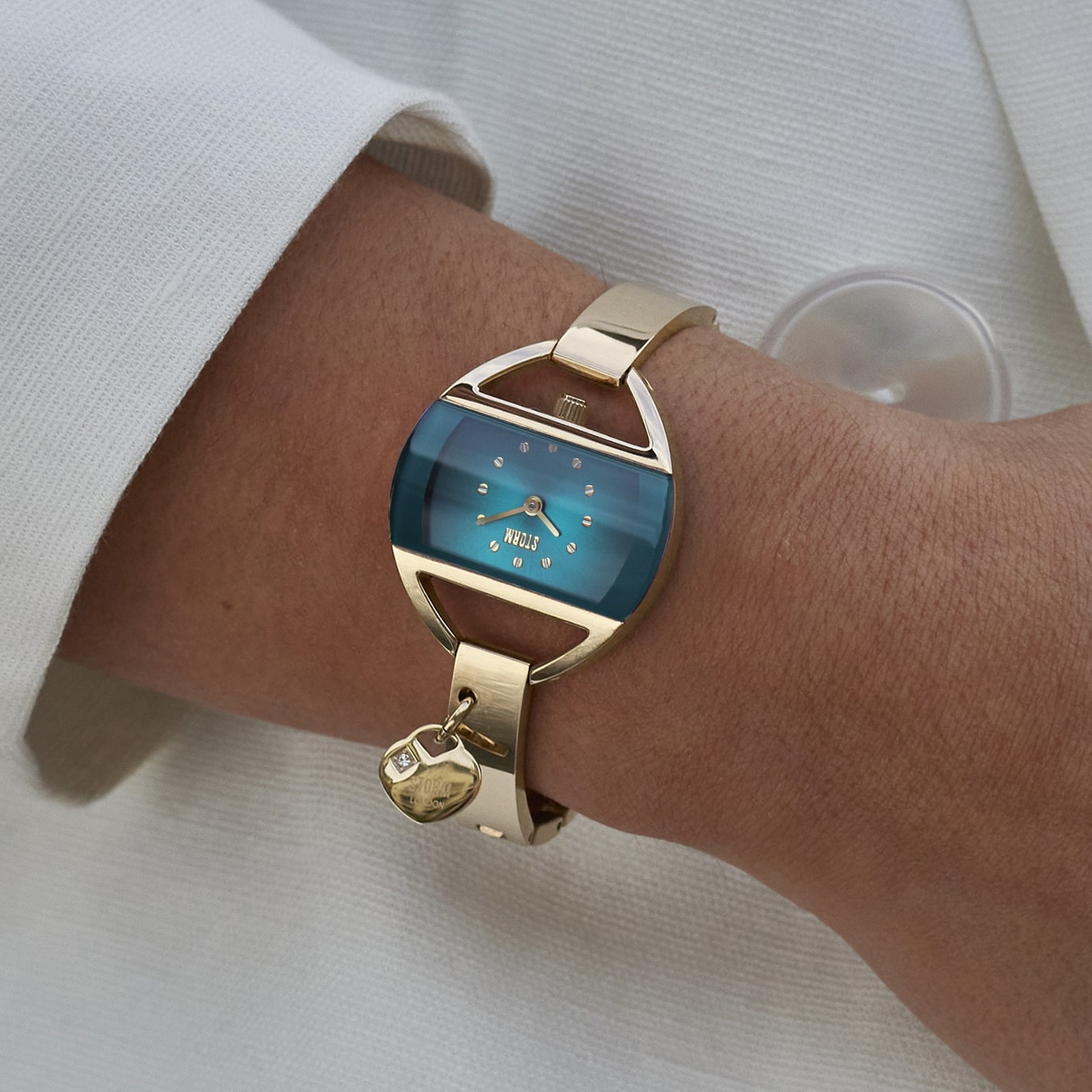 STORM Temptree Cgarm Gold Teal Wrist
