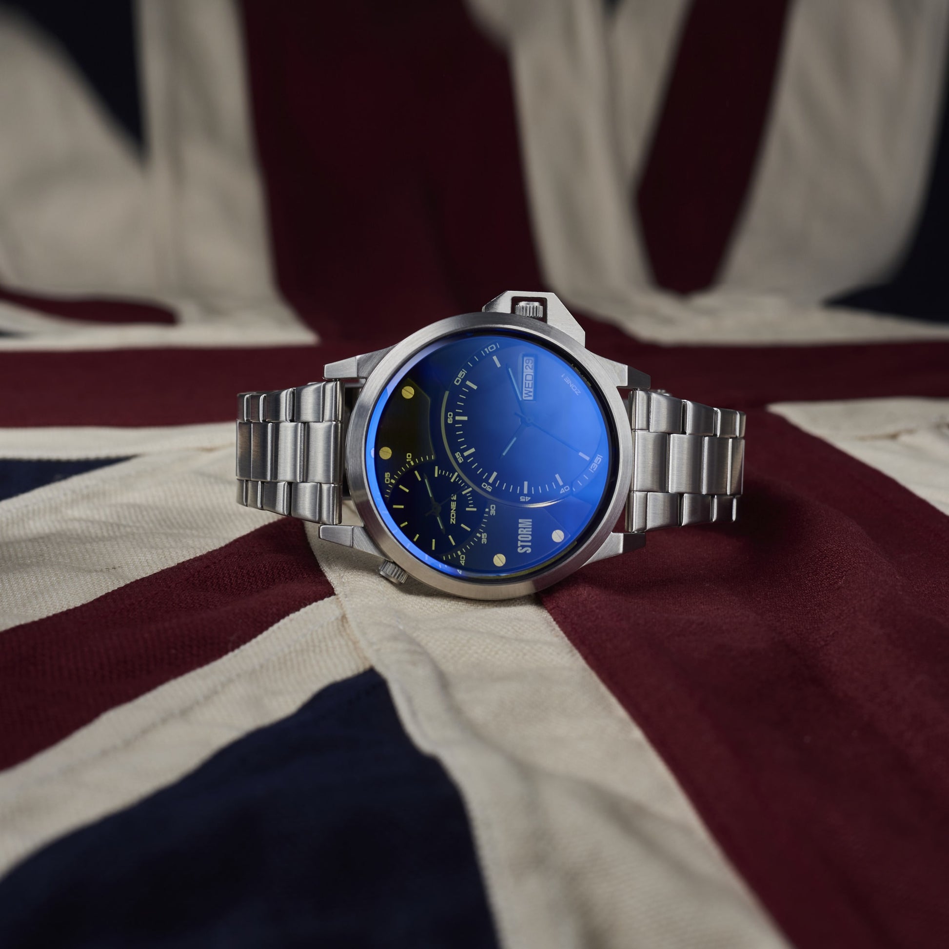 STORM AVALONIC LAZER BLUE WATCH BRITISH BRAND