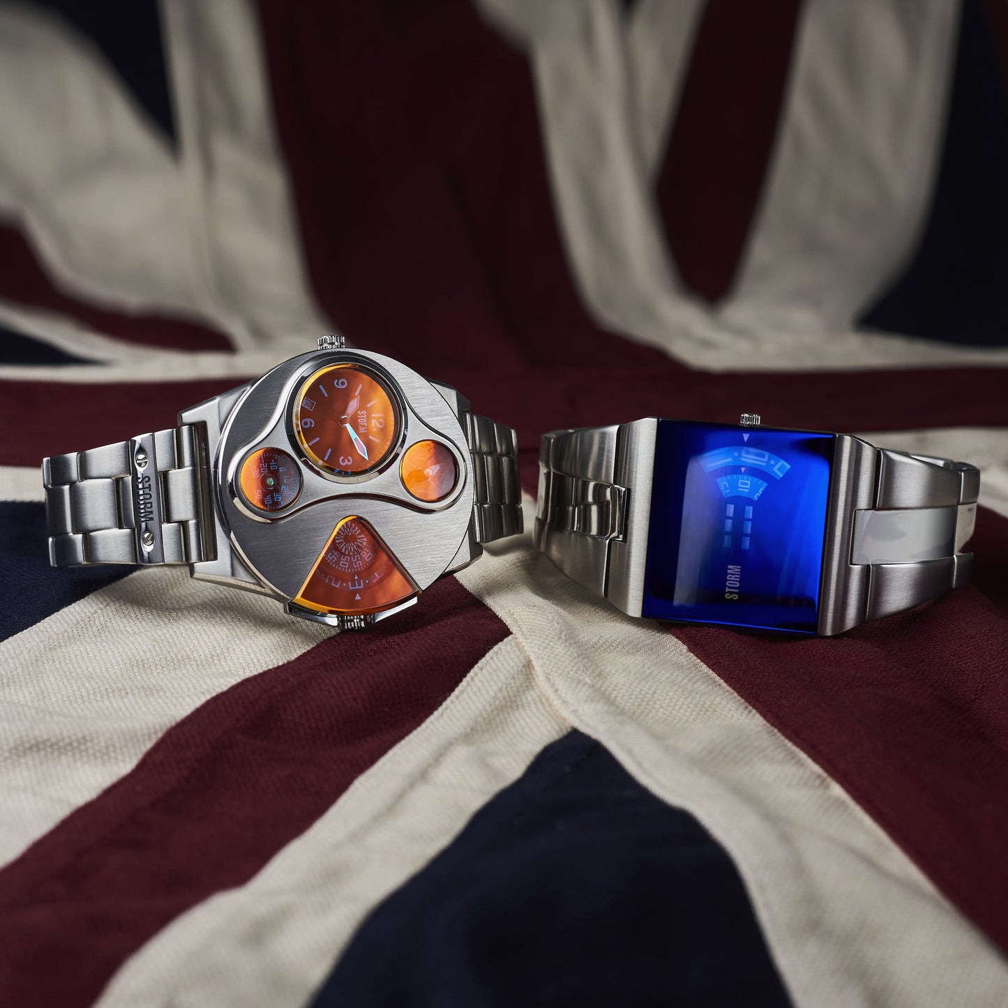 NEW REMI SQ LAZER BLUE BRITISH BRAND
