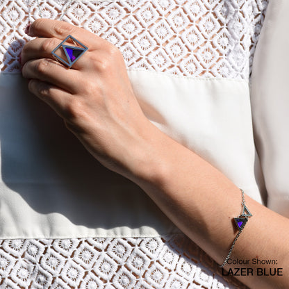TRIANA RING LAZER BLUE