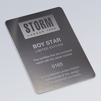 Boy Star Packaging